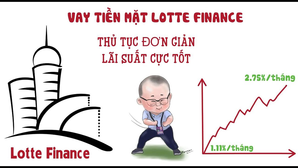 Thủ tục vay tiền Lotte Finance